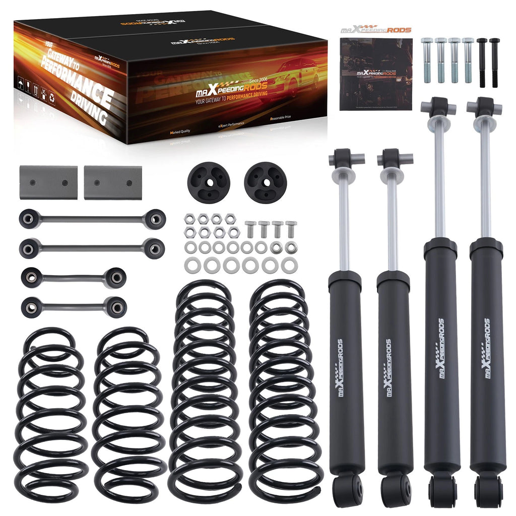 2.5" Suspension Lift Kit w/ Shocks for Jeep Wrangler JLU (2018–2023)