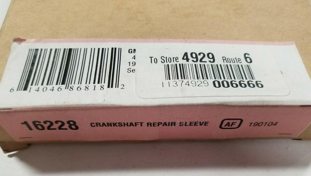 Fel-Pro 16228 Crankshaft Repair Sleeve for