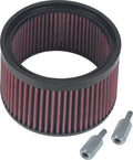 S&S Cycle Pleated Stealth Air Filter Kit for Harley Davidson (2014–2023)