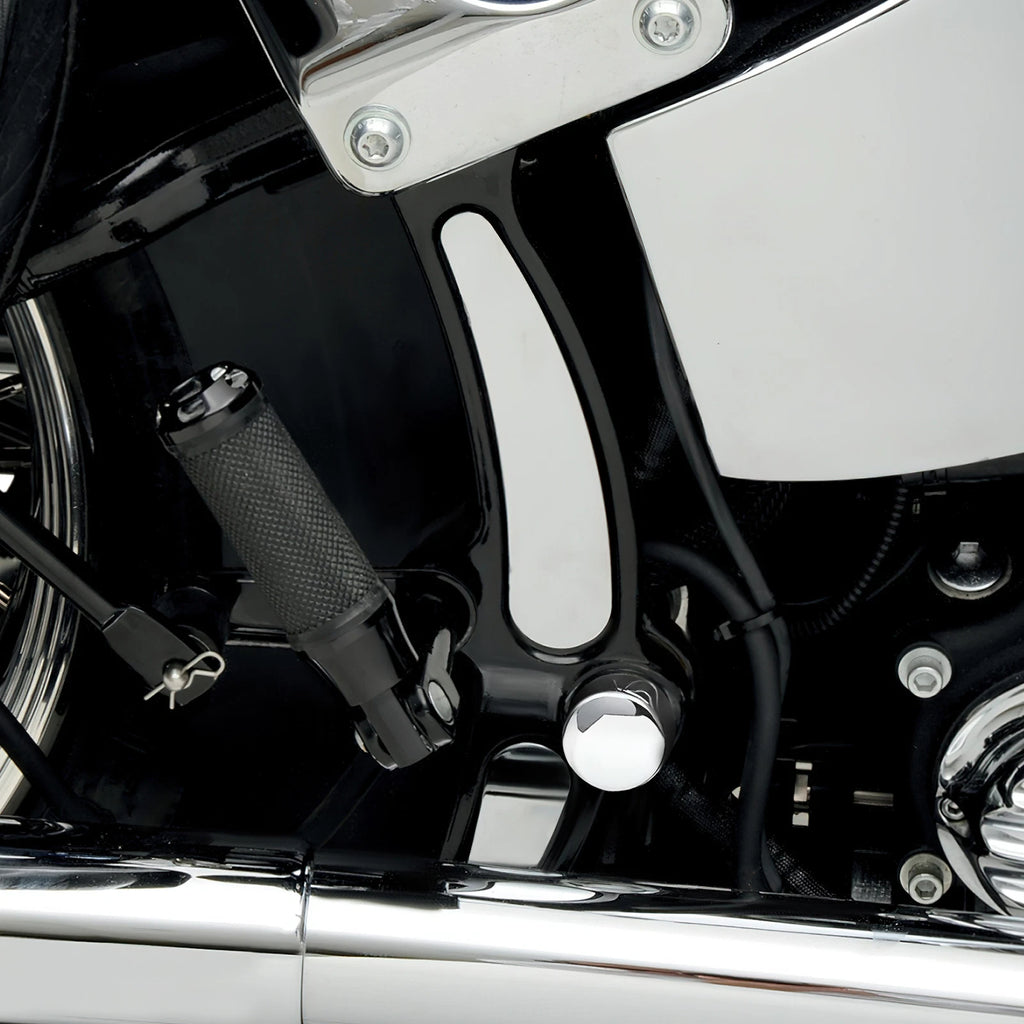 Frame Insert & Pivot Bolt Covers for Harley Softail Fat Boy (2000–2007)