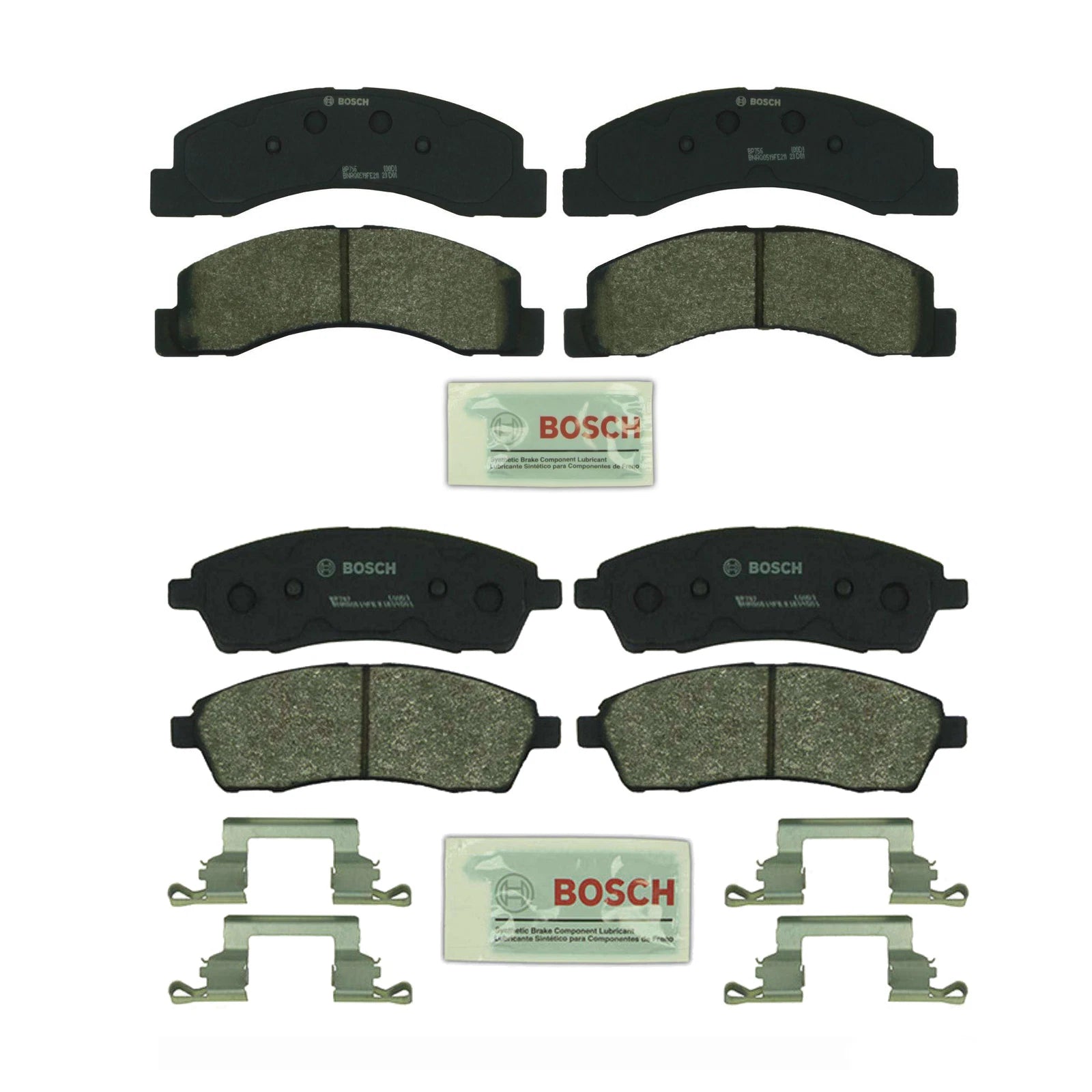 Bosch QuietCast Disc Brake Pad Kit for Ford Super Duty (1999–2000)