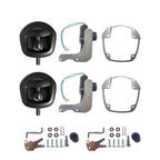 2X Power Operated Whale Tail T Handle Lock for Trailer Canopy (12V)