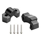 25mm Black Handlebar Risers for BMW F 850 GS / Adventure (2018–2023)
