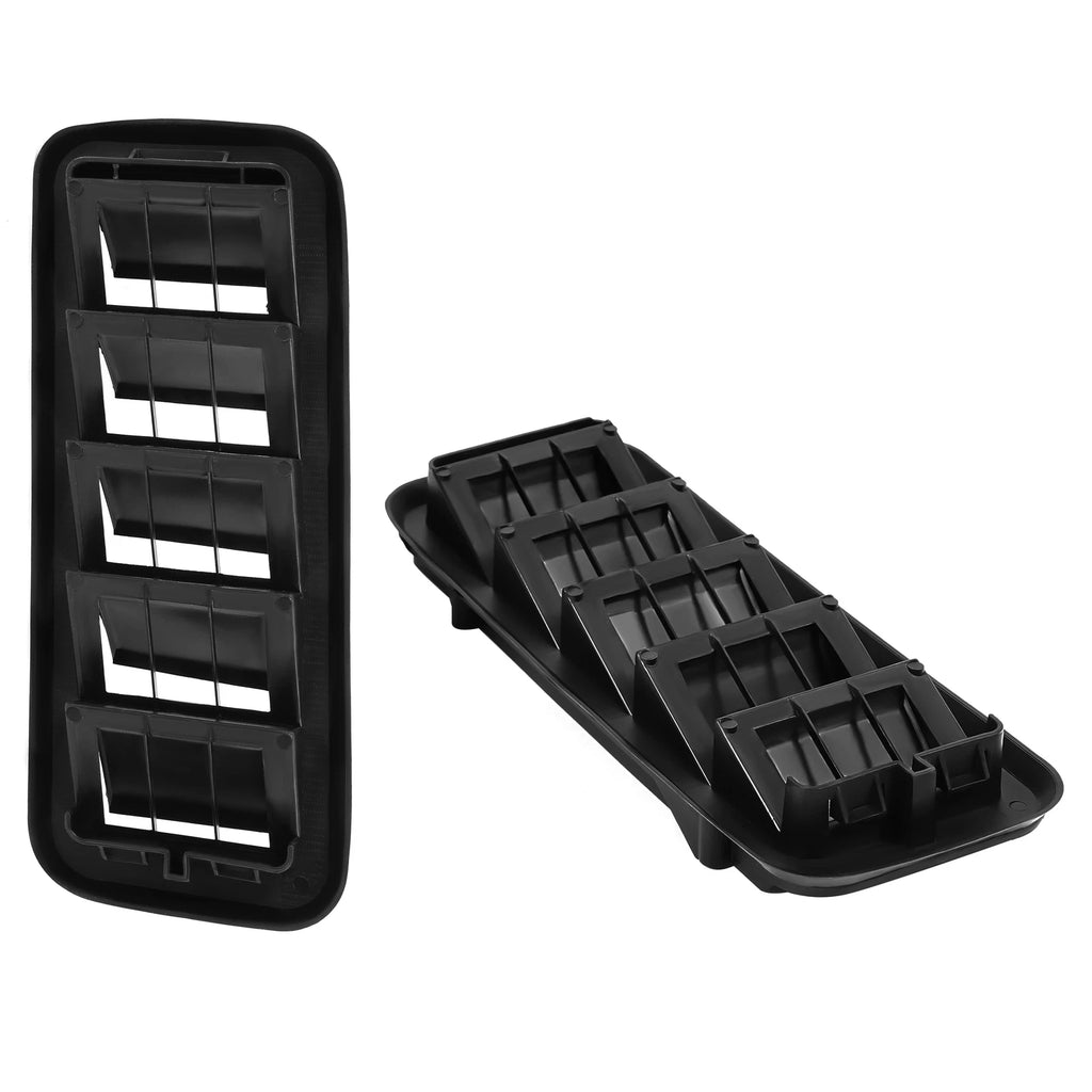 2X Back Panel Cab Air Vent Relief Grille for Chevrolet Silverado Sierra (1999–2022)