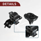 Engine Motor Trans Mount Set for Toyota Corolla L4 1.6L (1993–1997)