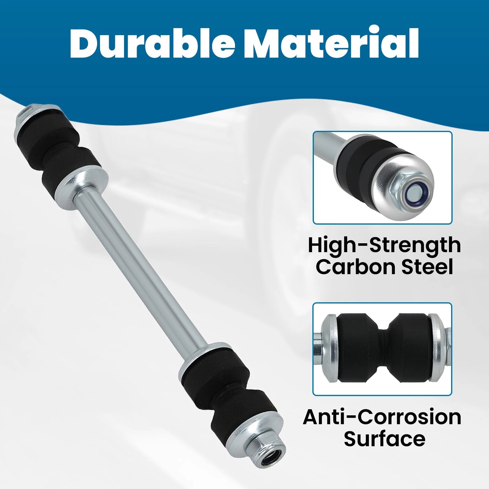 Front Sway Stabilizer Bar End Links for Chevy Silverado 1500 (2014–2019)