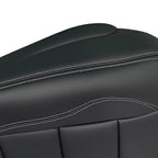 Black Microfiber Leather Seat Cover for Mercedes Benz ML250/ML350 (2012–2015)