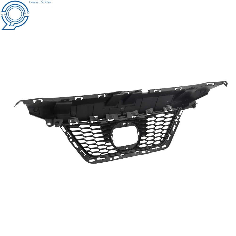 Front Bumper Grille Assembly for Nissan Versa (2020–2021) Black