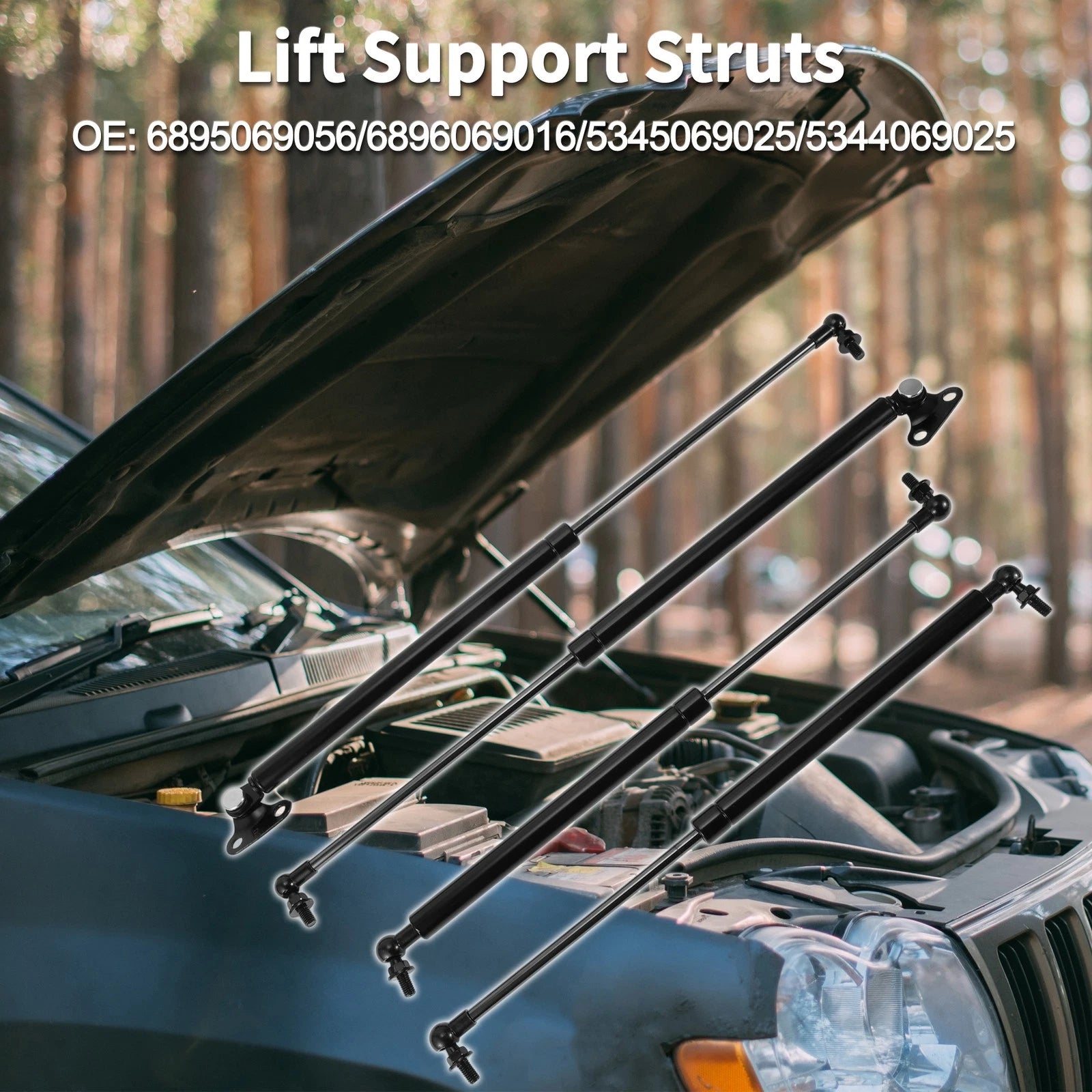 Lift Supports Struts for Toyota Land Cruiser (2008–2021)