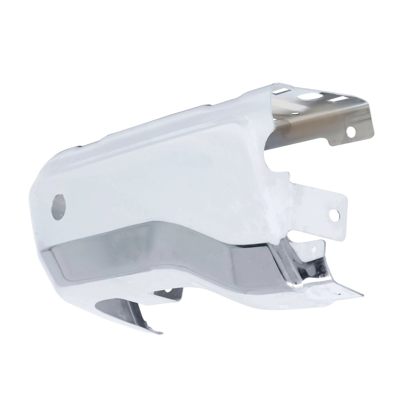 Left Rear Bumper End with Sensor Hole Chrome for Ford Ranger (2019-2023)
