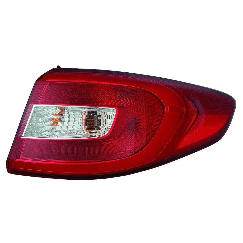 Replacement Passenger Side Outer Tail Light Assembly for 2015-2017 Hyundai Sonata