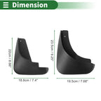 Mud Flaps Splash Guards for Buick Excelle (2004–2008) with Mount Accessories