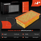 Engine Air Filter for Ford F-250 F-350 F-450 Super Duty (1999–2003)