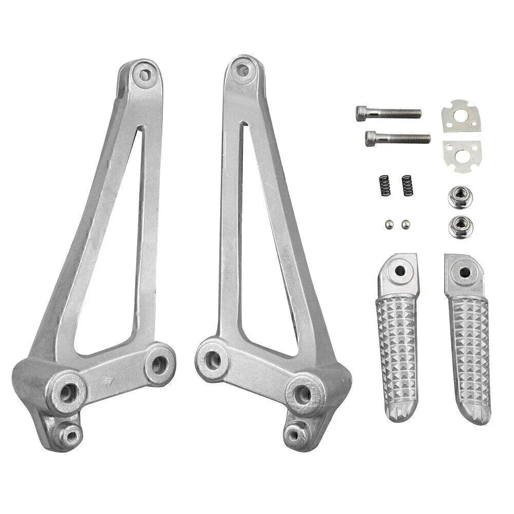 Passenger Footrests Footpegs Brackets for YAMAHA YZF R1 (2009-2011)