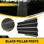 Carbon Fiber Pillar Post Door Trim for Dodge Charger (2011–2021)