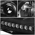 LED DRL Projector Headlight Pair for Mercedes C-Class (2012–2015)