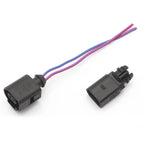 Ambient Air Temperature Sensor with 2-Pin Connector for Audi VW (-)