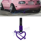 Purple Tsurikawa Hanger Cupid's Arrow for Japanese Car (1990–2020)