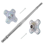 Rear Axle Shaft & Nut & Pin & Wheel Hub for Yamaha Big Bear 400 (2000–2006)