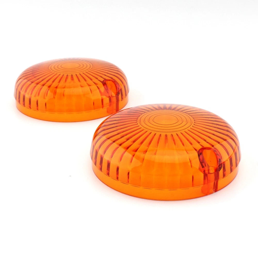 Turn Signal Light Lens Cover for Yamaha V Star 650 1100 Vmax 1200 1700 Amber