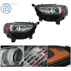 Set of 2 Headlights for Ford Fusion (2013-2016) Halogen Assembly