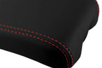Leather Console Lid Armrest Cover for Lexus ES350 (2007–2009) Red Stitch
