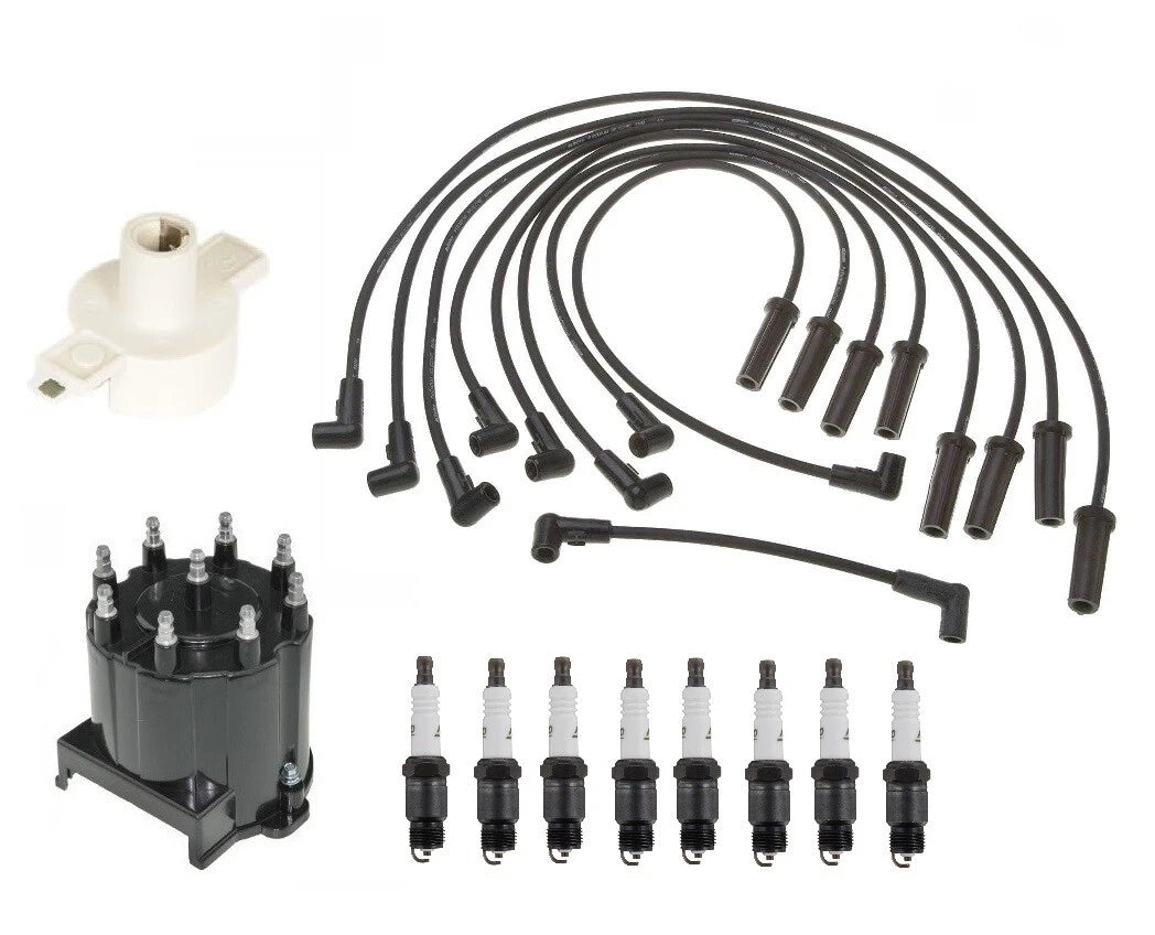 ACDelco Ignition Kit for Chevy GMC 7.4 V8 (1996–2002) - Rotor, Cap, Wires, Plugs