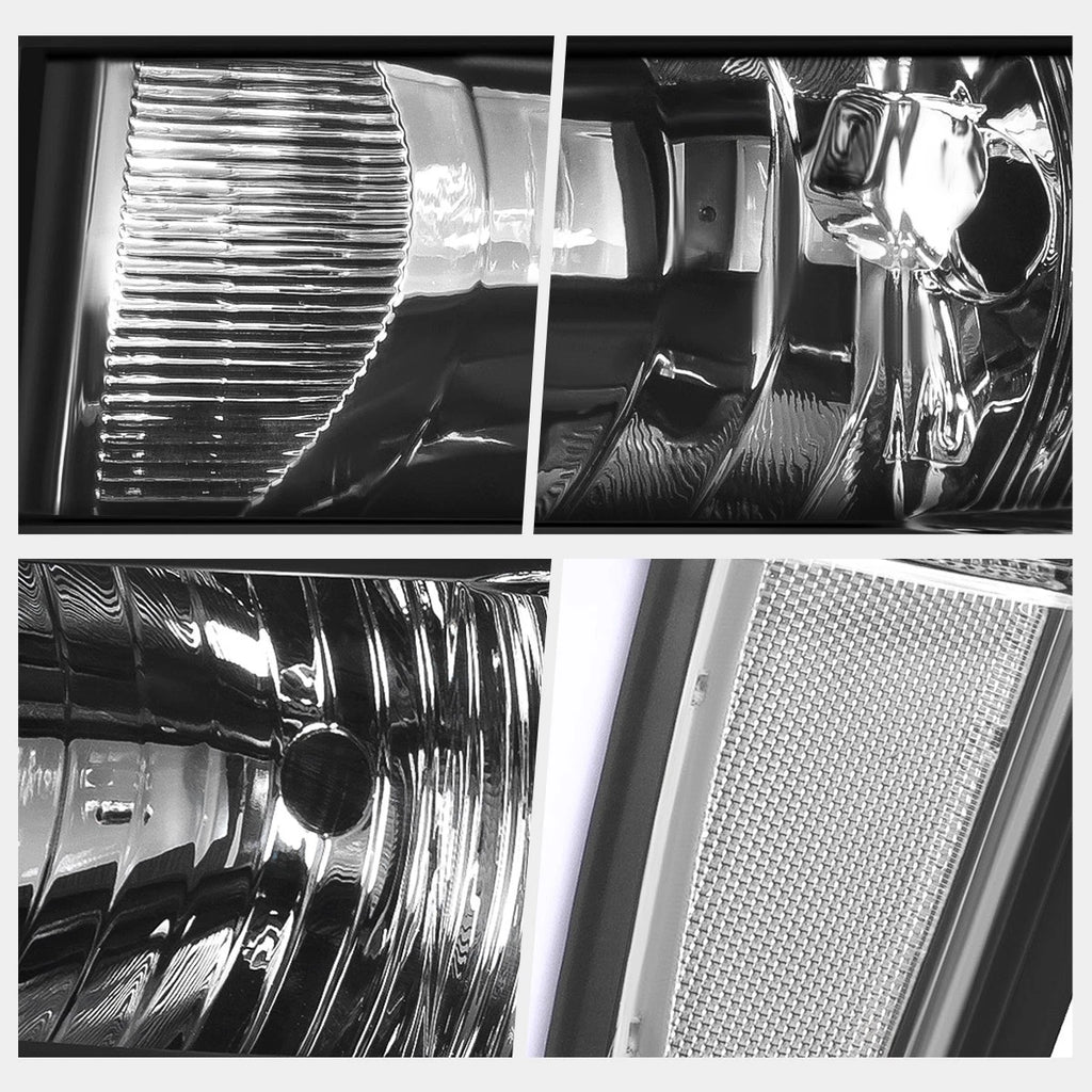 L-Shape LED DRL Sequential Turn Headlights for Silverado 1500 (2014–2015)