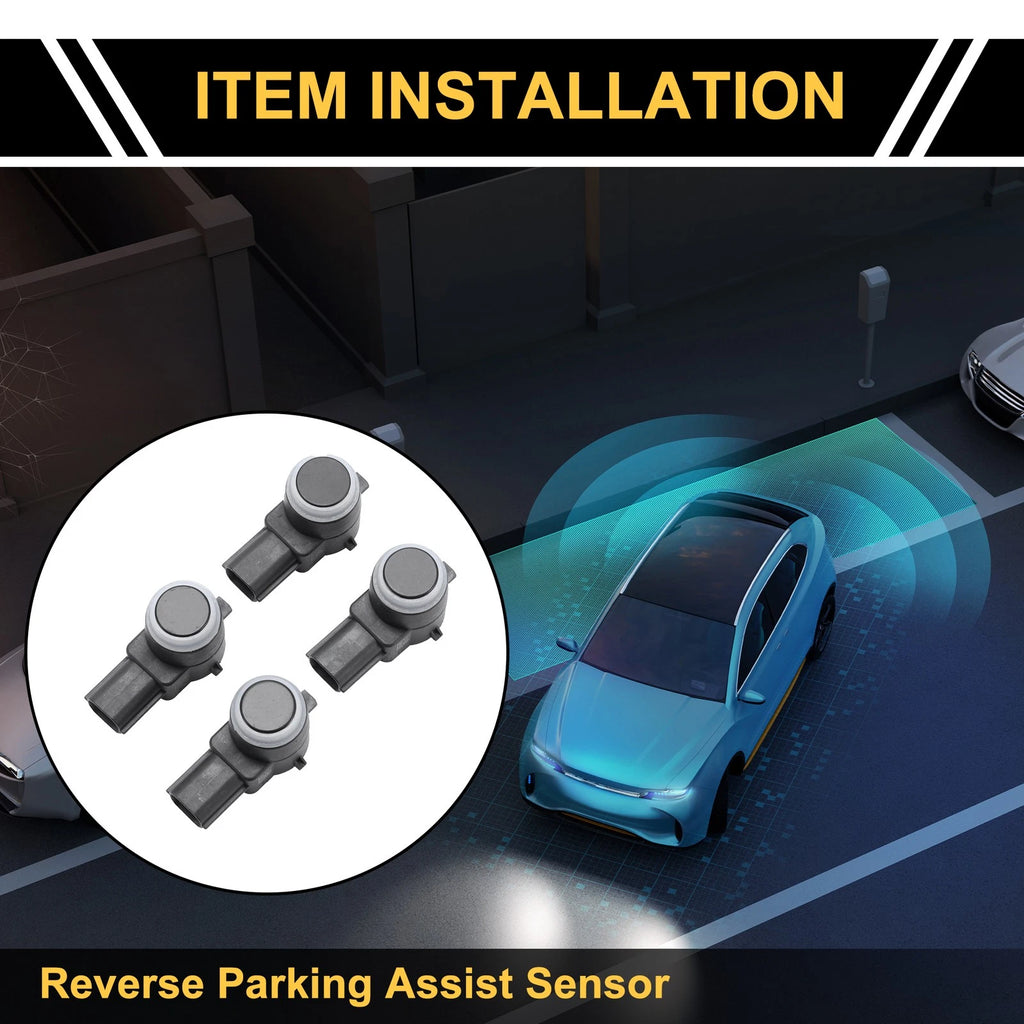 4X Bumper Reverse Backup Parking Sensor for Chevrolet Silverado (No. 25855501)