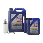 Oil Change Kit for Mercedes M276 (7L Liqui Moly 5W40, Mahle)