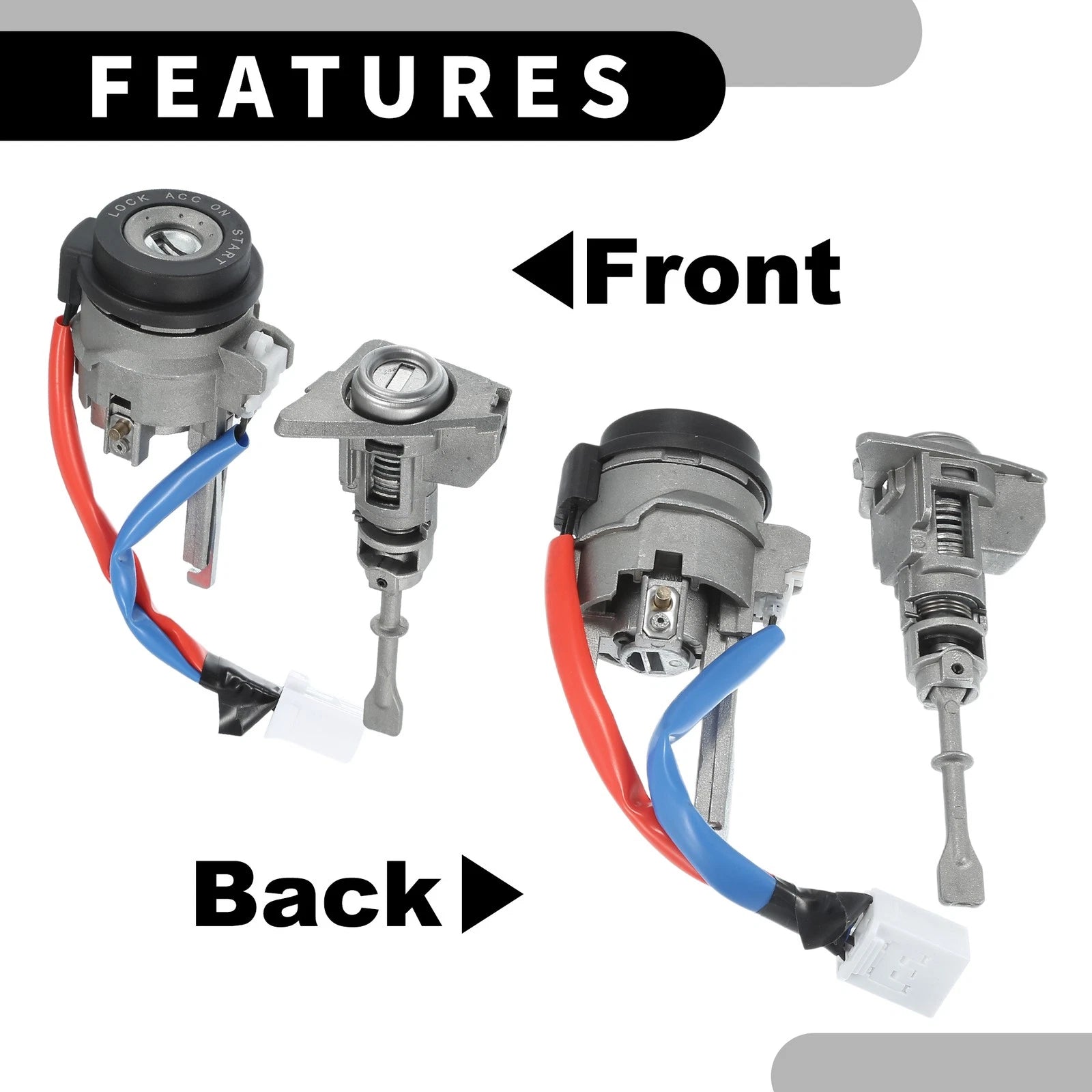 Ignition Lock Cylinder No.81970-3XA00 for Hyundai Elantra 