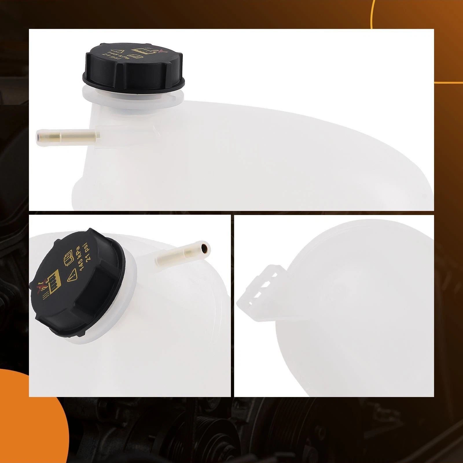 Coolant Recovery Reservoir for Ford Escape (2017–2019)