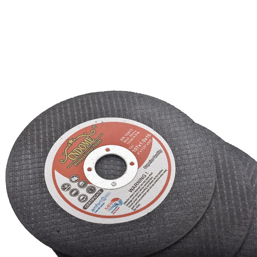 25 Pack Cutting Discs for Metal & Stainless Steel (4"x.040"x5/8")