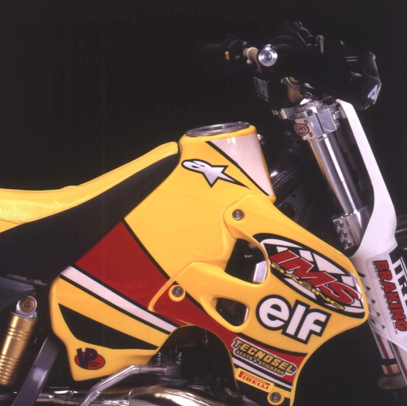 IMS 3.4 Gallon Fuel Gas Tank for Suzuki RM250 (1993–1995)