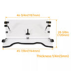 Front Scratch Resistant Flip Windshield for Honda Pioneer 700 (2014–2026)