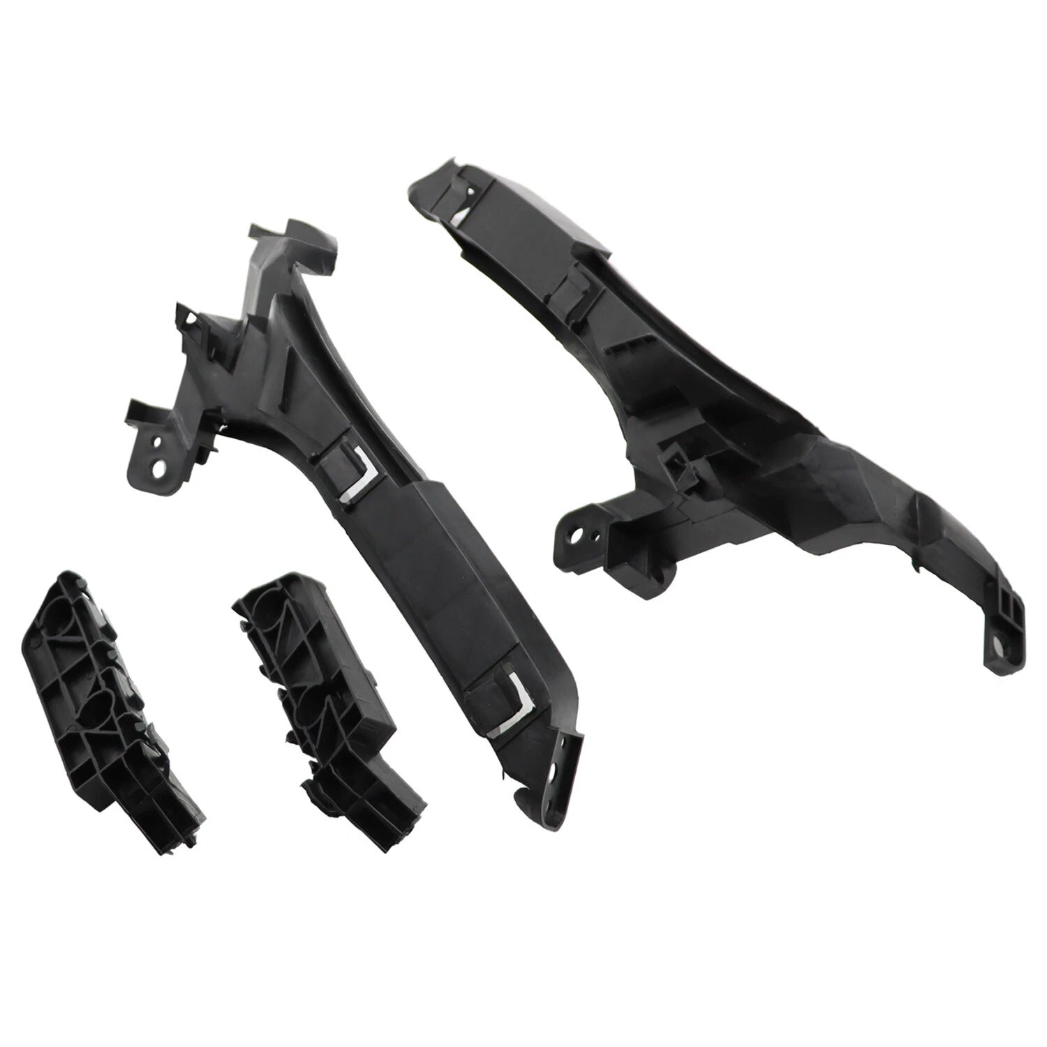 Set of 4 Front Bumper & Headlight Support Brackets for Honda CR-V (2007–2011)
