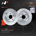 Rear Side Drilled Brake Rotors for Ford Escape (2005–2008)