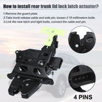 Trunk Lid Latch Lock Actuator Motor for Chevrolet Malibu (2005–2010) No.20815646