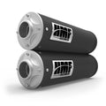 HMF Titan QS Quiet Dual Slip On Exhaust for Polaris RZR Pro R (2021–2023)