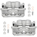 2Pcs Front Brake Calipers w/ Bracket for Dodge Ram 2500 3500 (2009) 18B5172