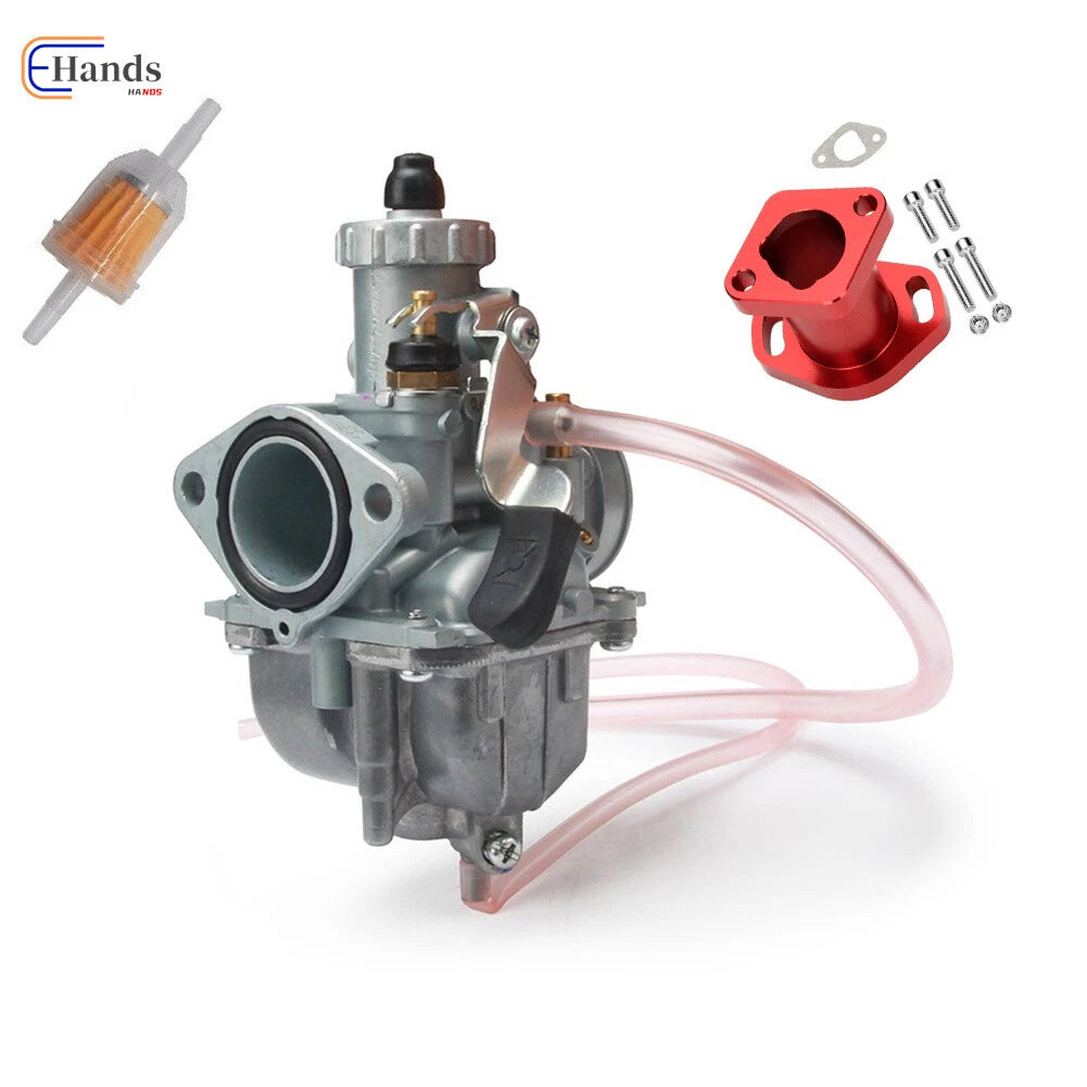 Carburetor with Intake Boot for Predator 212cc GX200 196cc Mini Bike Go Kart