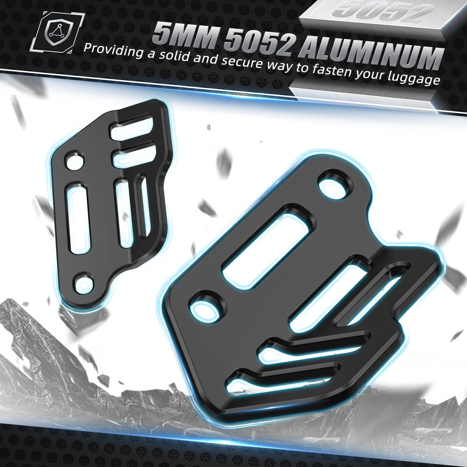 Tie Down Luggage Holders Brackets for Husqvarna Norden 901 (2022–2023)