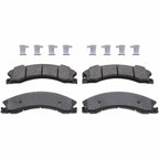 Set of 4 Semi-Metallic Brake Pads for Nissan Titan XD (2016–2021)
