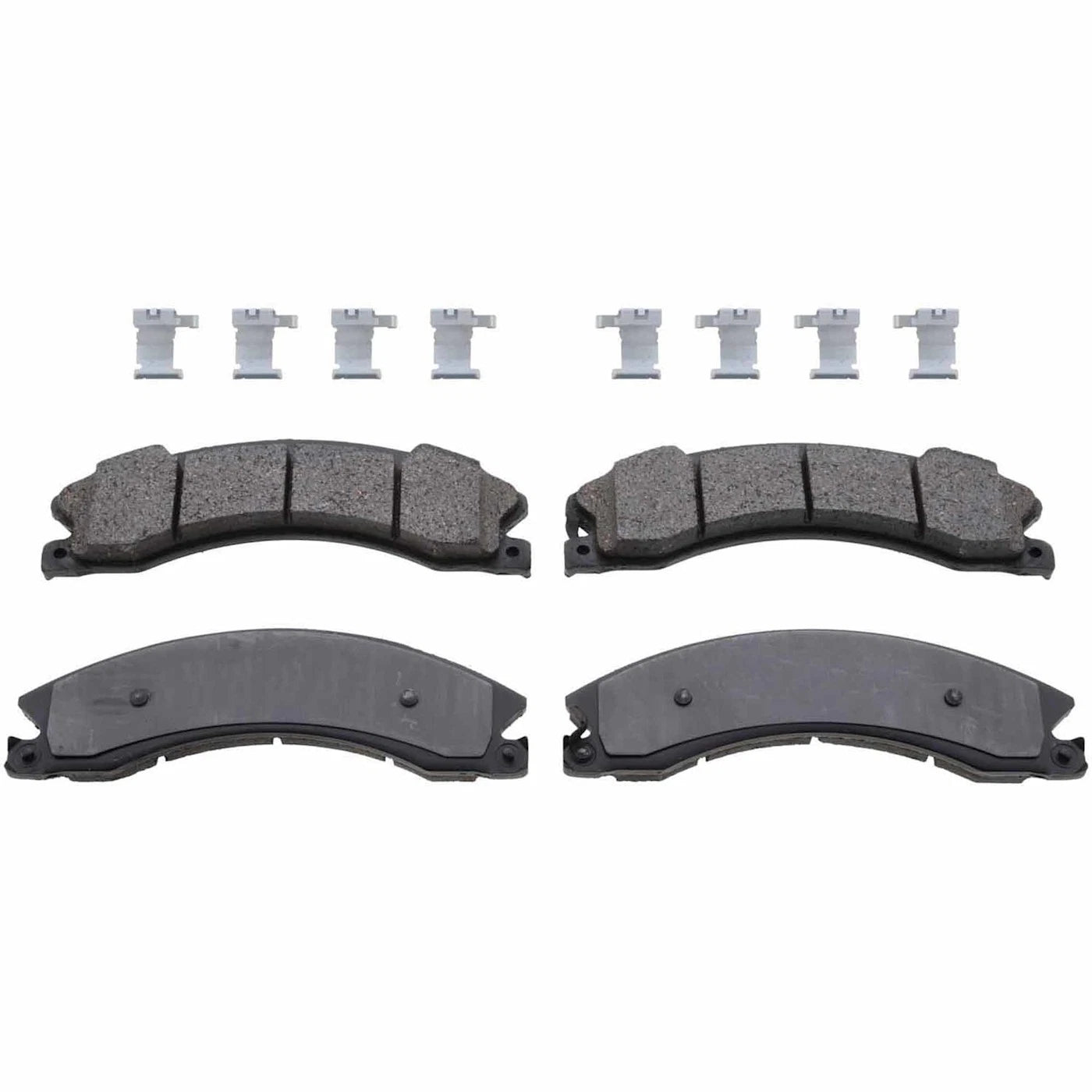 Set of 4 Semi-Metallic Brake Pads for Nissan Titan XD (2016–2021)