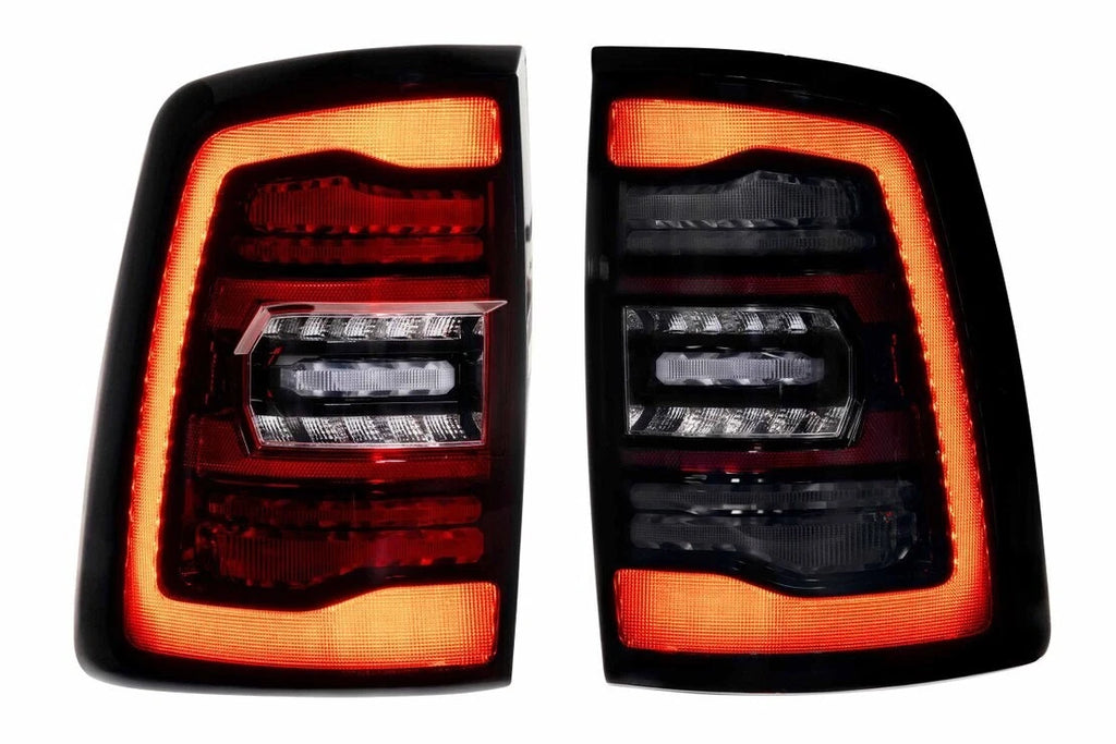 Morimoto XB LED Tail Lights RED Lens Replacement for 2019–2022 Ram 2500 3500