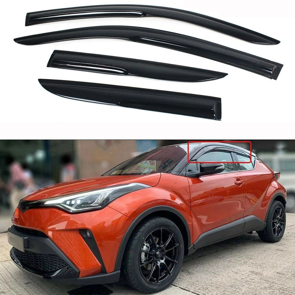 Window Visors for Toyota C-HR (2017–2020) Vent Rain Guard