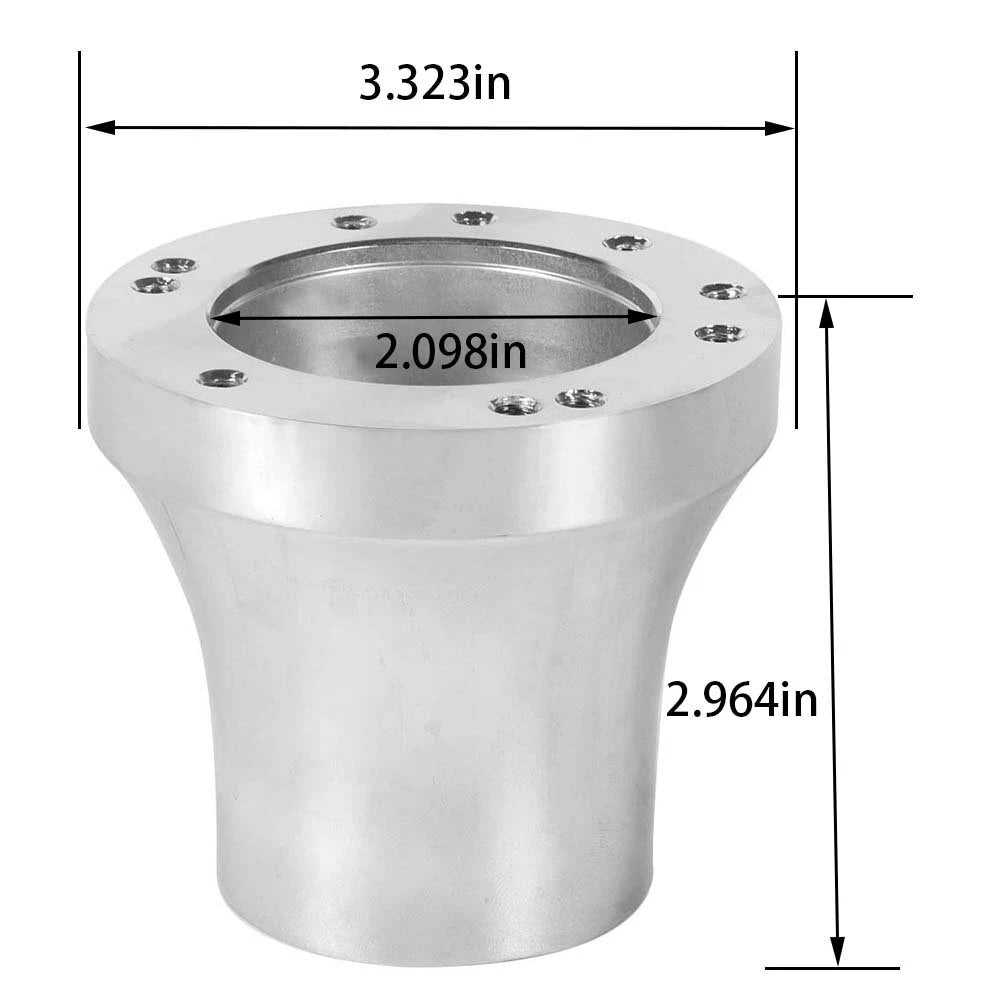 Chrome Steering Wheel Hub Adapter for Club Car DS Golf Cart (1985âPresent)