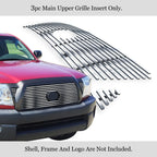 Upper Stainless Steel Chrome Billet Grille Insert for Toyota Tacoma (2005–2010)
