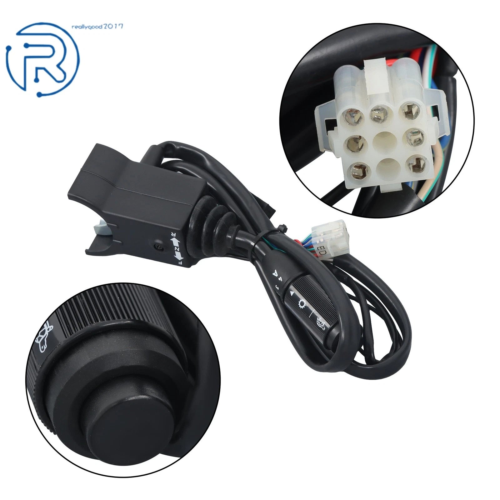 Selector Switch 11039407 11990164 for Volvo L30 L50 L70 L90 L120 L160 (–)
