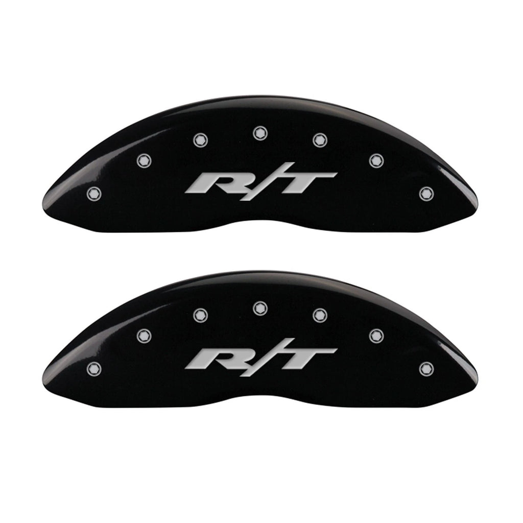 Black RT Caliper Covers Set for 2008-2010 Dodge Avenger R/T